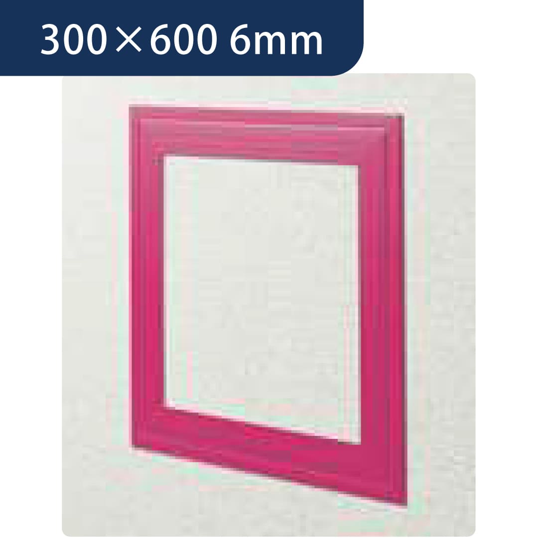 点検口 ビニール 天井 壁 GS306-6 6mm ワインレッド 64030 300×600 天井点検口 壁点検口 創建