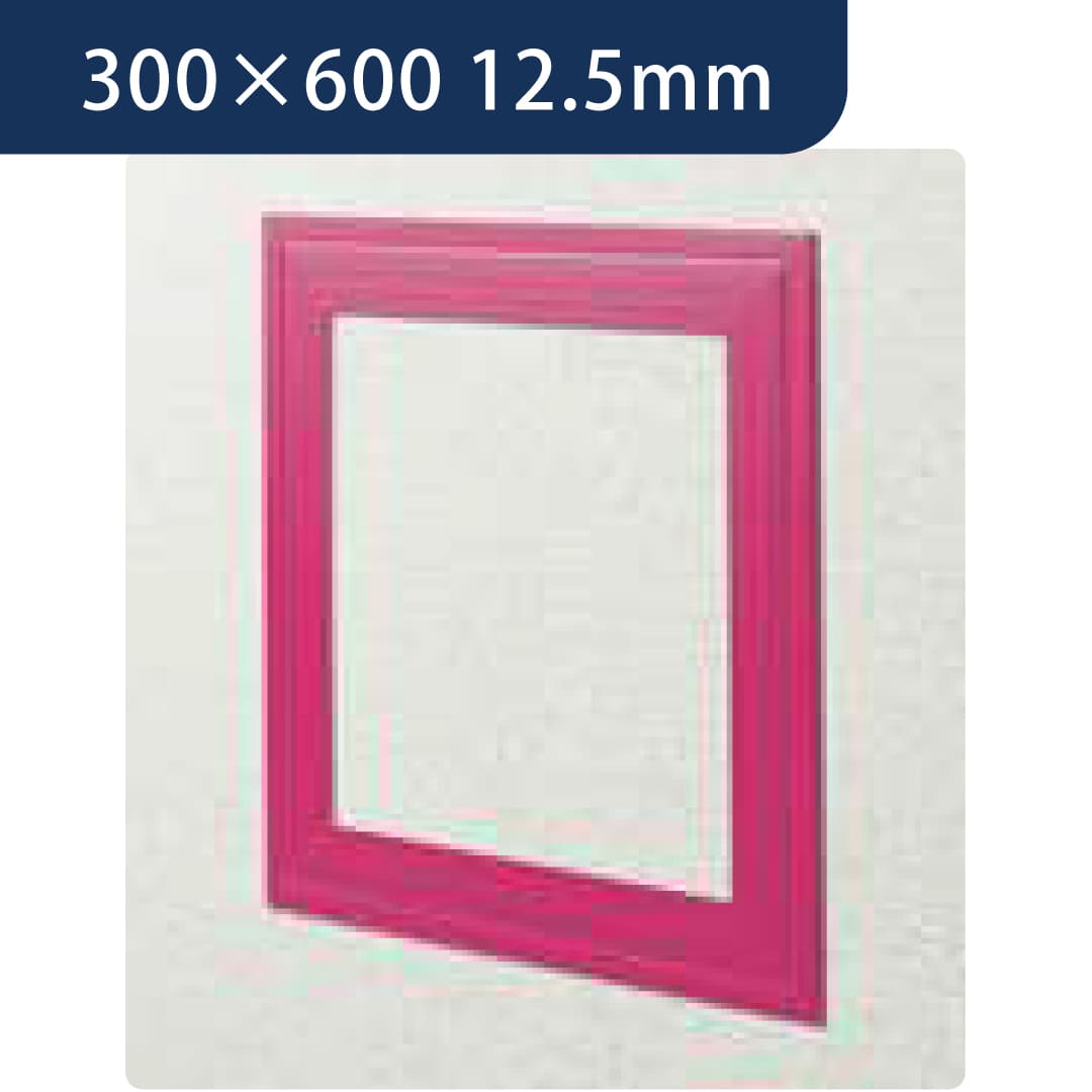 点検口 ビニール 天井 壁 GS306-12 12.5mm ワインレッド 64032 300×600 天井点検口 壁点検口 創建