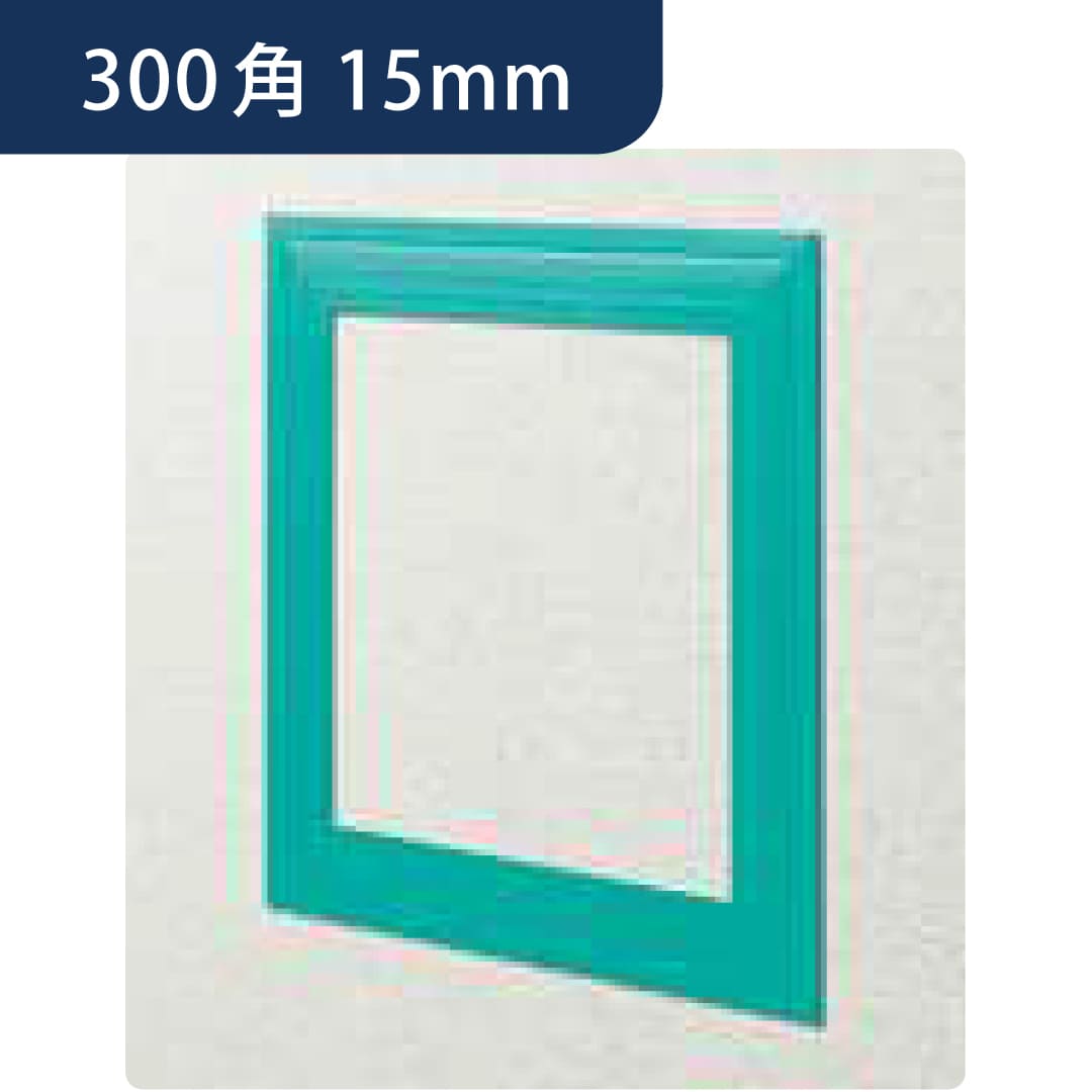 点検口 ビニール 天井 壁 GS300-15 15mm グリーン 64036 300角 天井点検口 壁点検口 創建