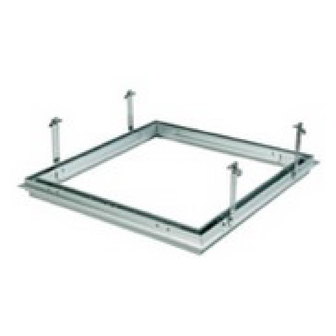 点検口 リーフ目地 454 タイプ1 アルマイトシルバー 450角 62091 天井 アルミ 目地 4方向開閉 創建