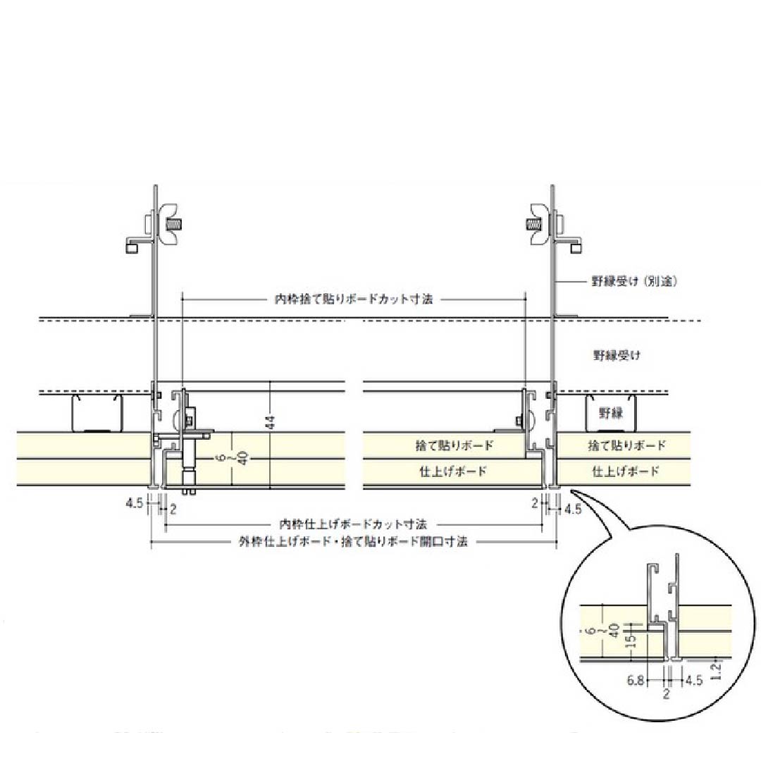 点検口 リーフ目地 303 タイプ4 CB カスタムブラック 300角 71096 天井 アルミ 目地 創建