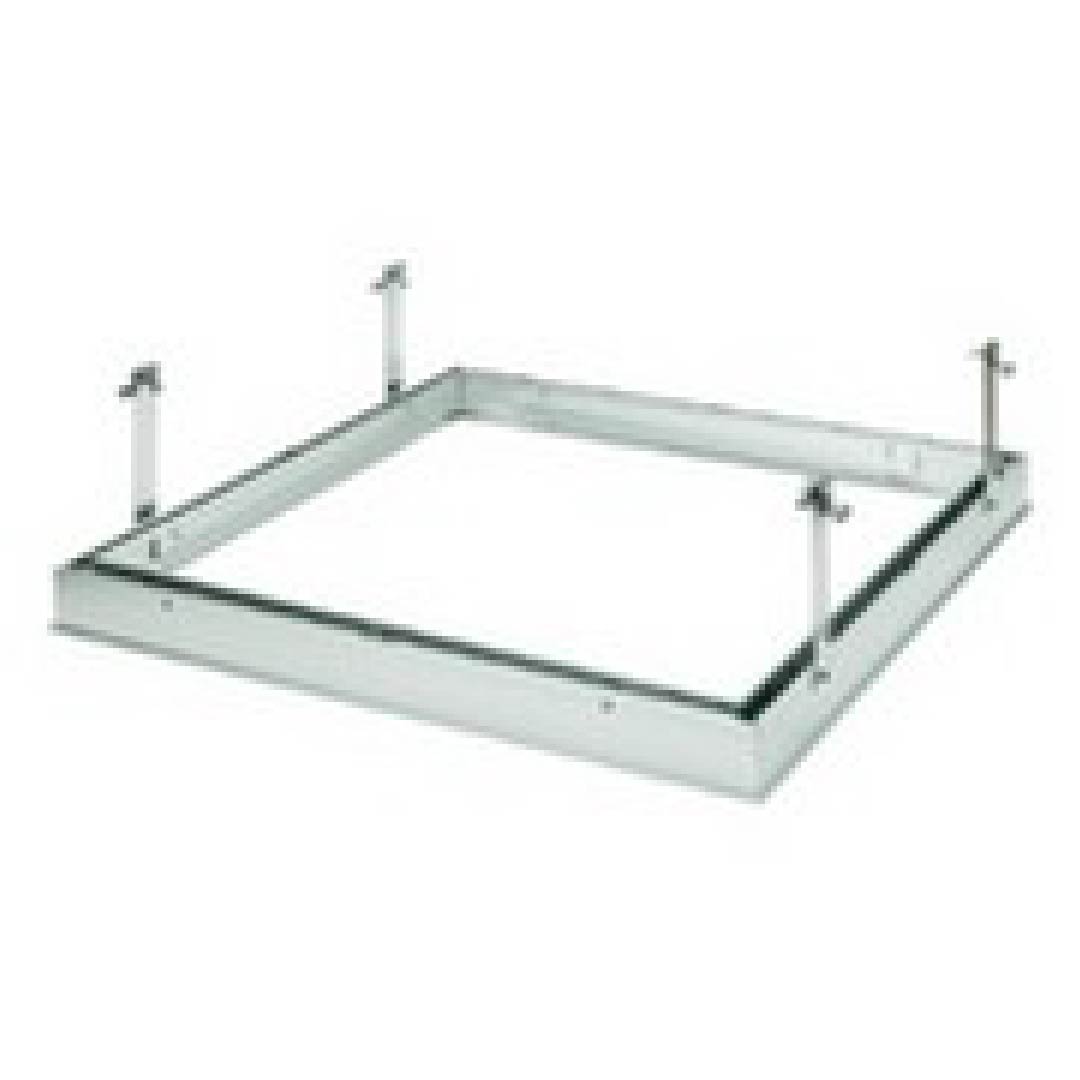 点検口 リーフ額 目地 454 吊り金具 カギ付 アルマイトシルバー450角 62781 天井 アルミ 外額 内目地 創建