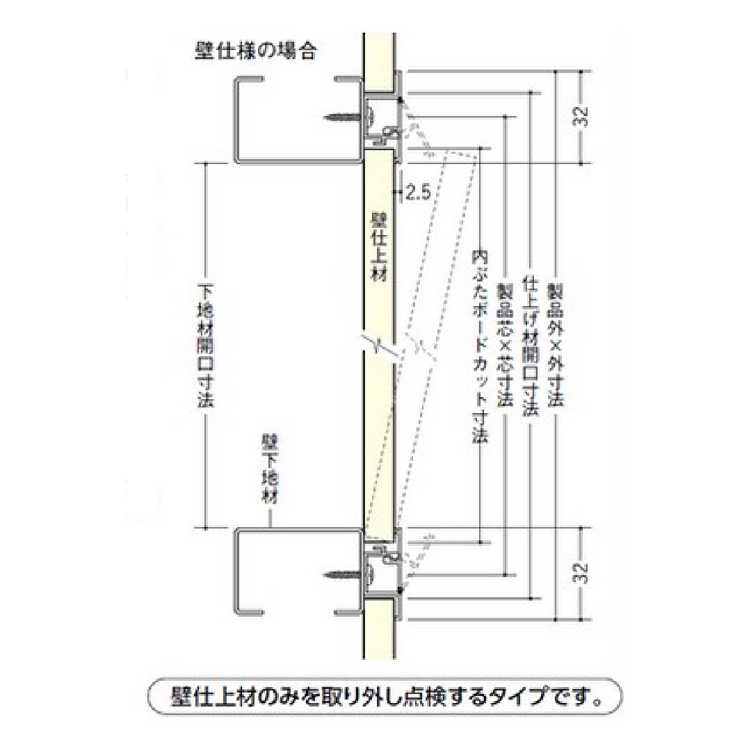 点検口 ビニール 天井 壁 GS200-12 12.5mm グリーン 61091 200角 天井点検口 壁点検口 創建