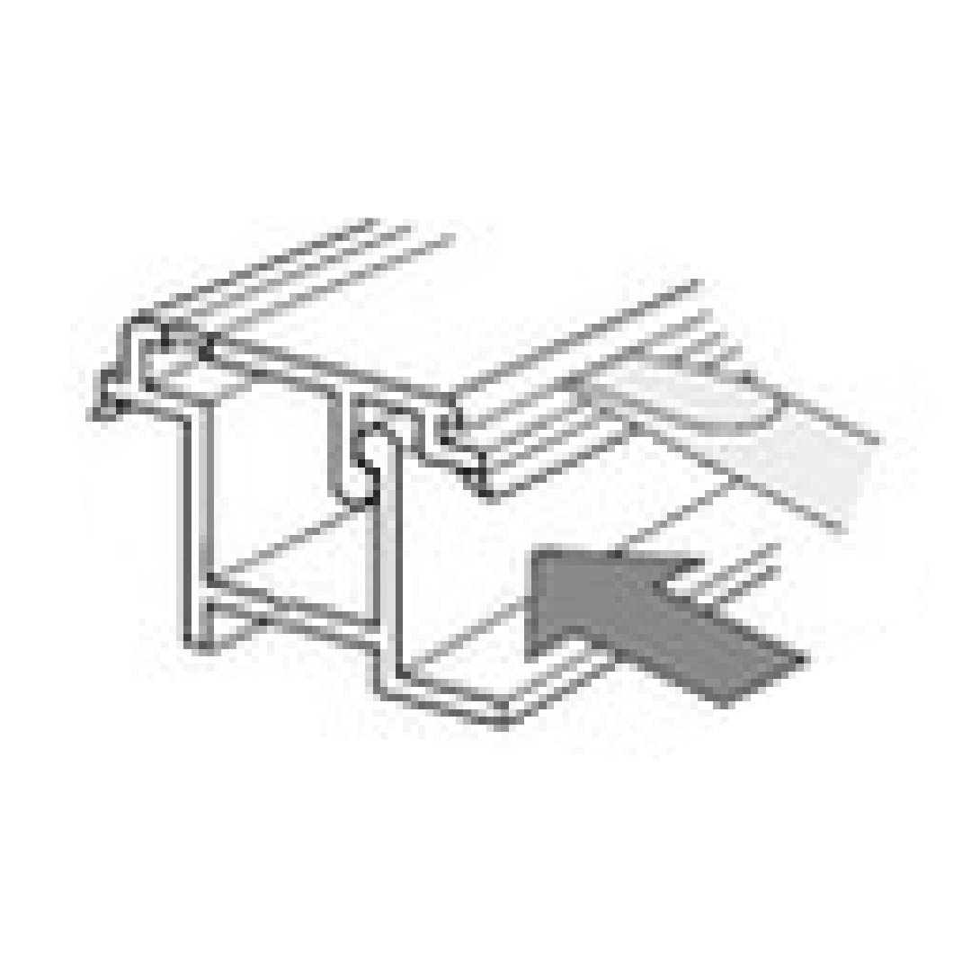 クロスを傷つけにくい点検口です