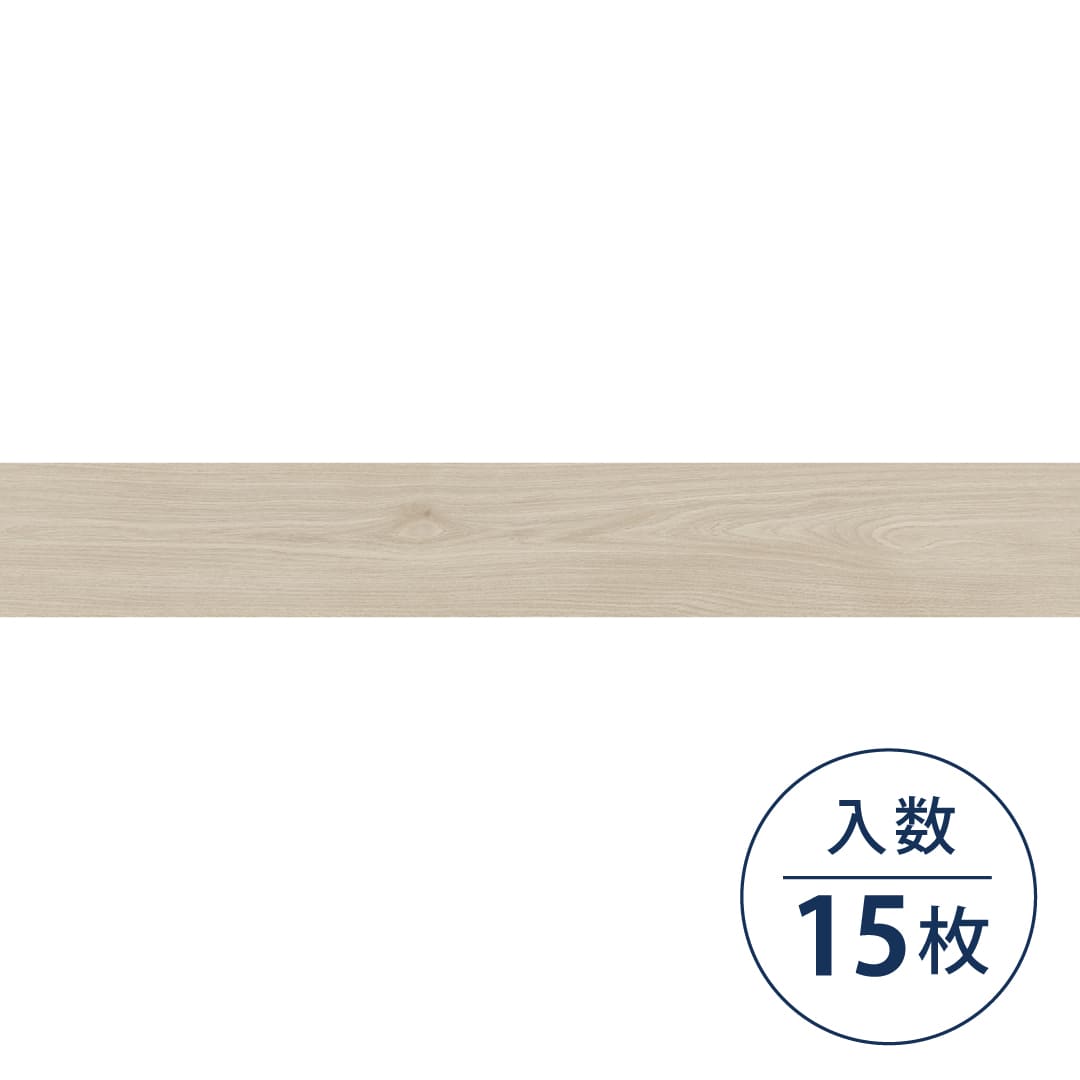 WD2002 フロアタイル（FLOOR TILE）MORRIS CHRONICLES モリスオーク プレーン 180×1260×2.5（mm）【ケース販売】15枚入 サンゲツ