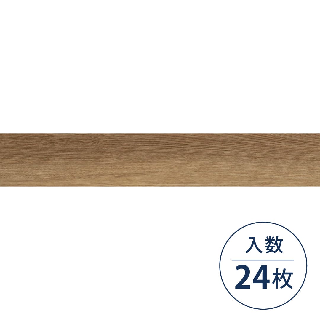 WD2020 フロアタイル（FLOOR TILE）ウッド ヨーロピアンオーク 152.4×914.4×2.5（mm）【ケース販売】24枚入 サンゲツ