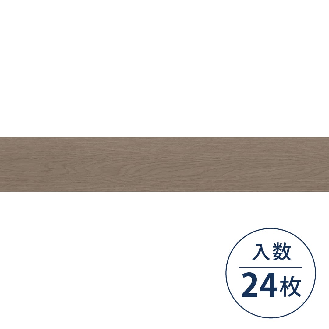 WD2021 フロアタイル（FLOOR TILE）ウッド ヨーロピアンオーク 152.4×914.4×2.5（mm）【ケース販売】24枚入 サンゲツ