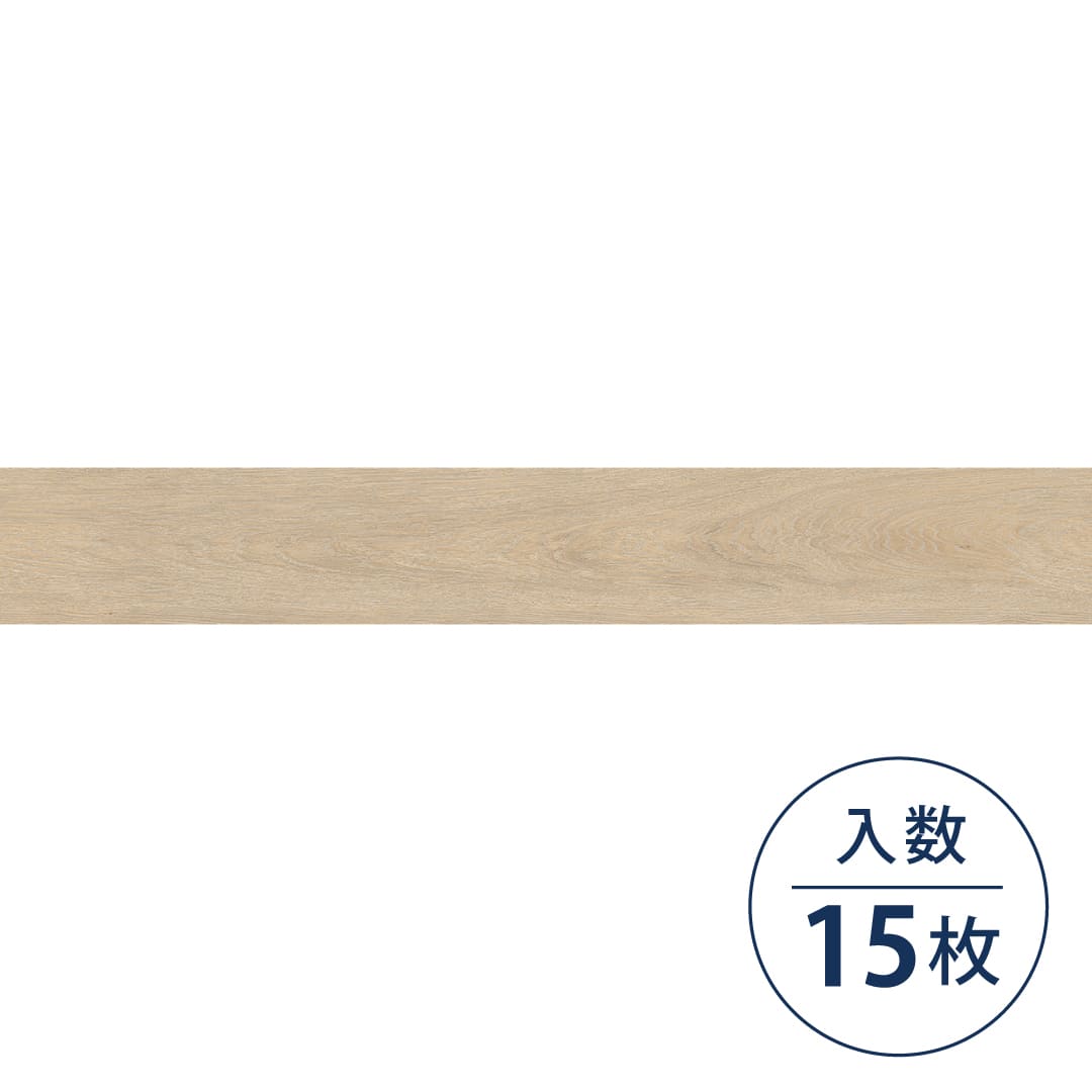 WD2055 フロアタイル（FLOOR TILE）ウッド ドライオーク 180×1260×2.5（mm）【ケース販売】15枚入 サンゲツ