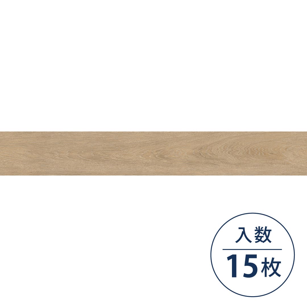 WD2056 フロアタイル（FLOOR TILE）ウッド ドライオーク 180×1260×2.5（mm）【ケース販売】15枚入 サンゲツ