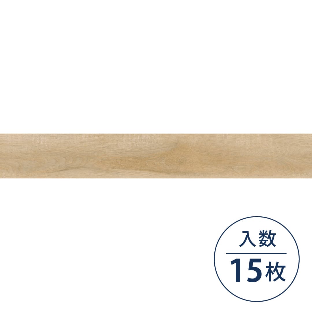 WD2122 フロアタイル（FLOOR TILE）ウッド ラテオーク 180×1260×2.5（mm）【ケース販売】15枚入 サンゲツ