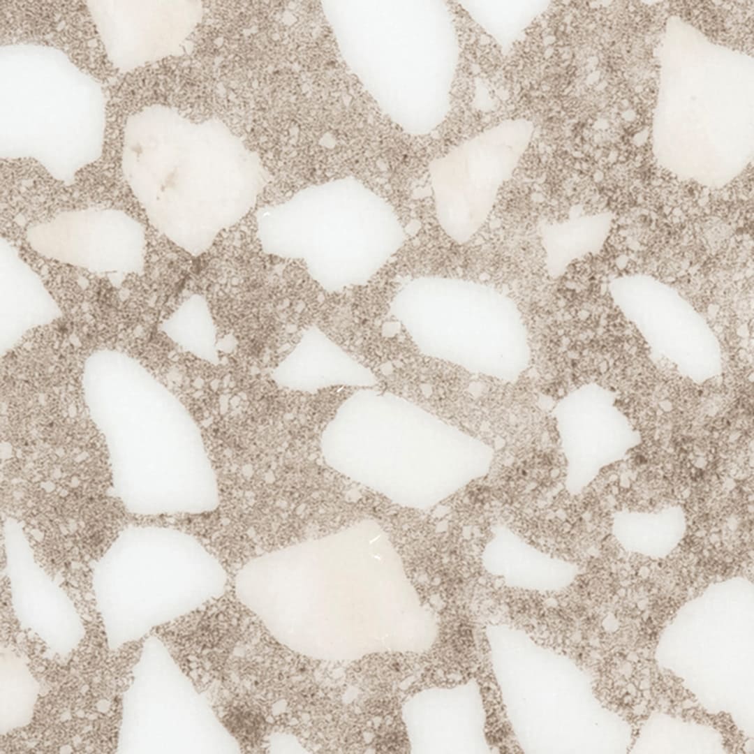 IS2020 フロアタイル（FLOOR TILE）ストーン＆アクセント チャームテラゾー 457.2×457.2×2.5（mm） サンゲツ