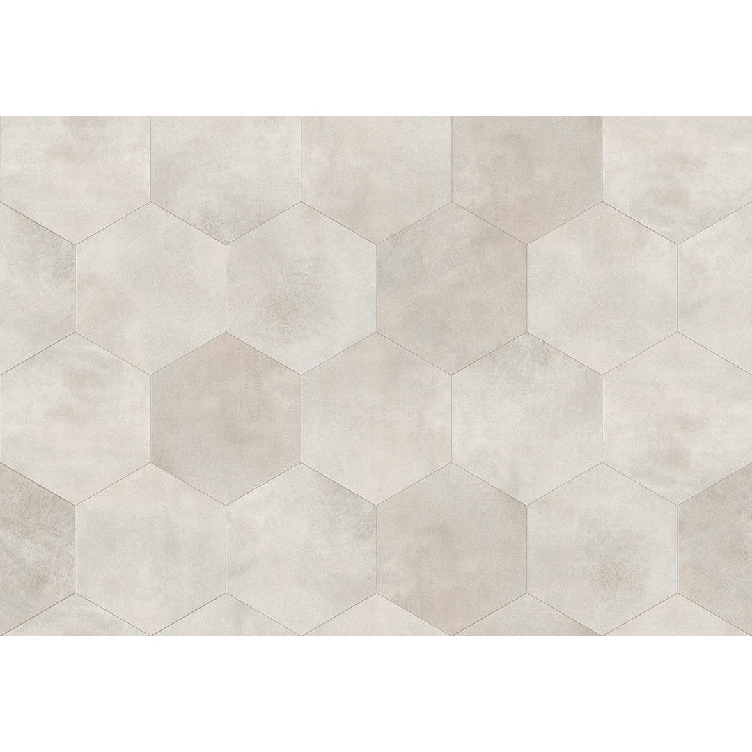 IS2009 フロアタイル（FLOOR TILE）ストーン＆アクセント プレーンヘキサ 260×300×2.5（mm）【ケース販売】52枚入 サンゲツ