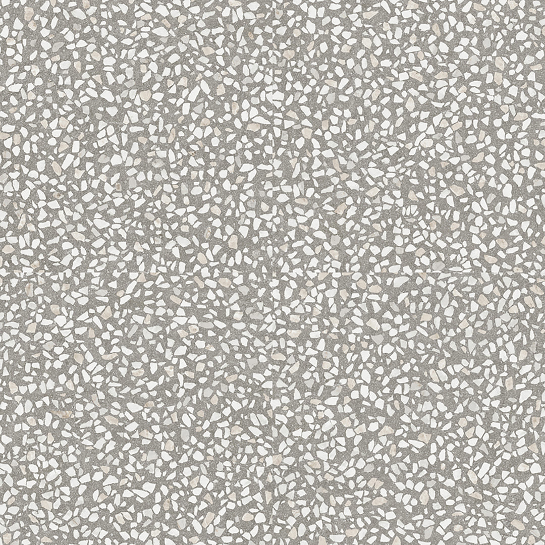IS2022 フロアタイル（FLOOR TILE）ストーン＆アクセント チャームテラゾー 457.2×457.2×2.5（mm） サンゲツ