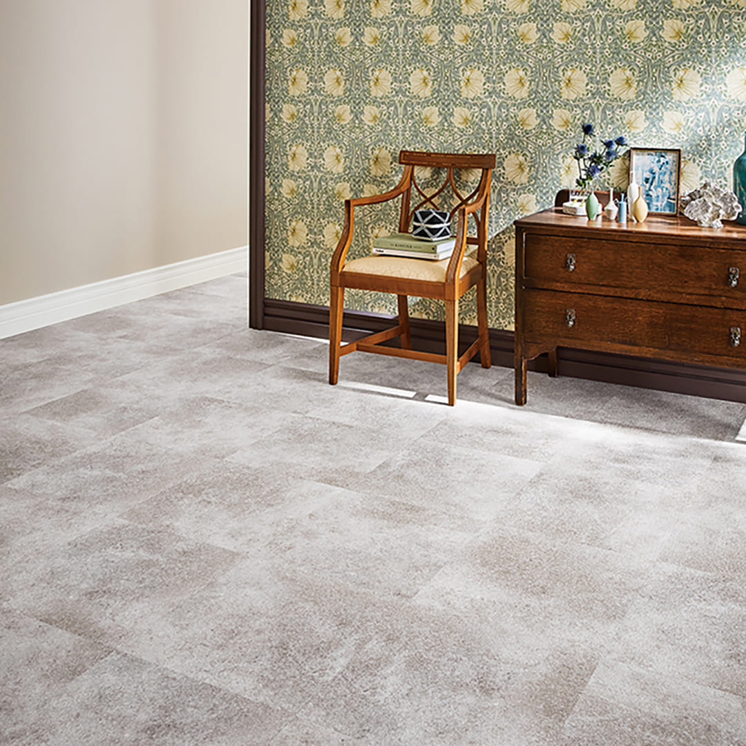 IS2003 フロアタイル（FLOOR TILE）MORRIS CHRONICLES オクソンストーン 457.2×457.2×2.5（mm） サンゲツ