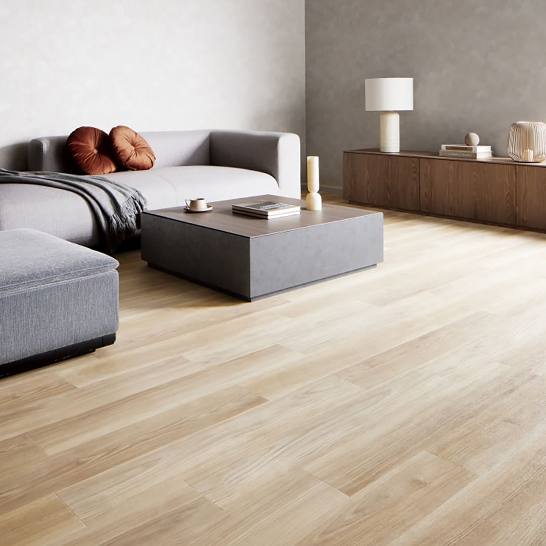 WD2004 フロアタイル（FLOOR TILE）ウッド スージーチェスナット 152.4×914.4×2.5（mm）【ケース販売】24枚入 サンゲツ
