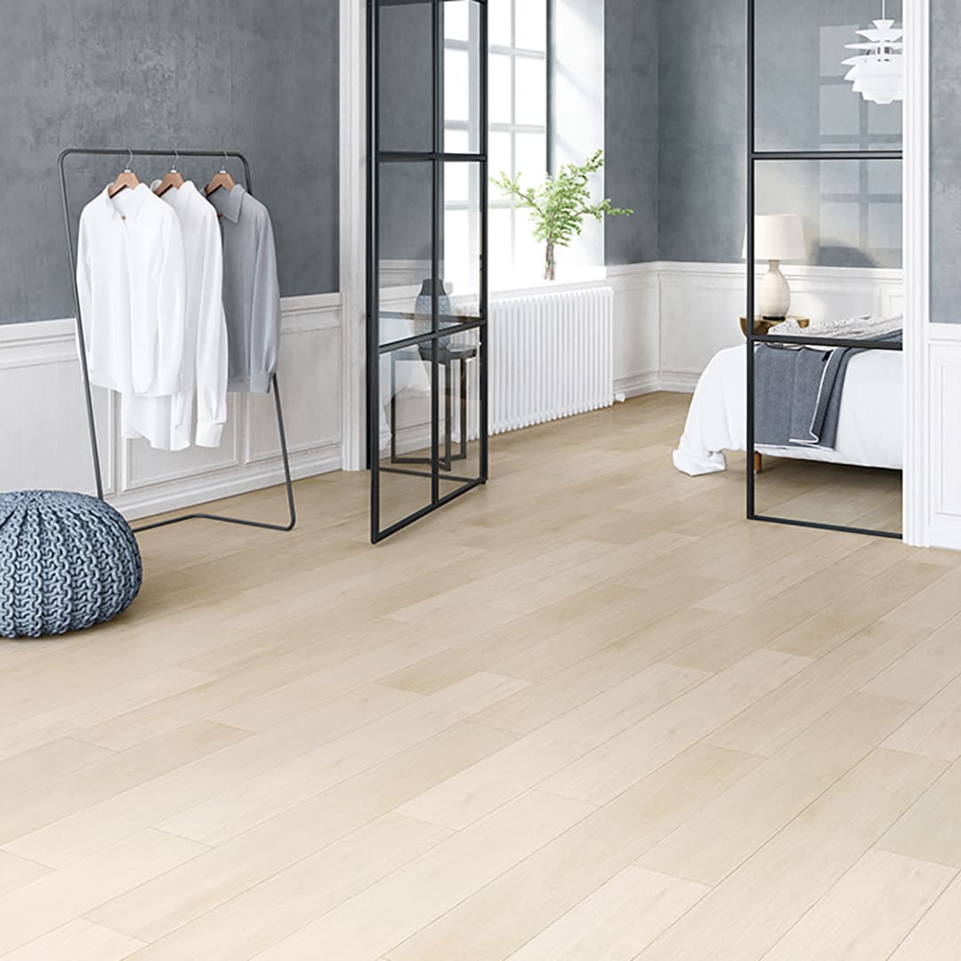 WD2009 フロアタイル（FLOOR TILE）ウッド ビアンコオーク 180×1200×2.5（mm）【ケース販売】15枚入 サンゲツ