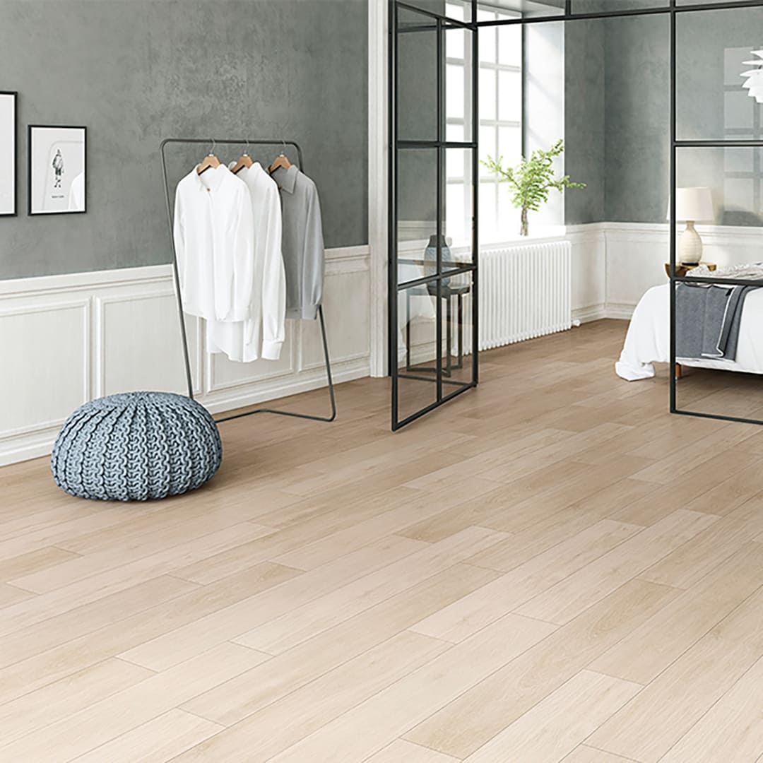 WD2010 フロアタイル（FLOOR TILE）ウッド ビアンコオーク 180×1200×2.5（mm）【ケース販売】15枚入 サンゲツ