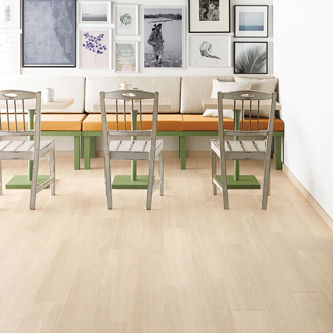 WD2012 フロアタイル（FLOOR TILE）ウッド セシルオーク 152.4×914.4×2.5（mm）【ケース販売】24枚入 サンゲツ