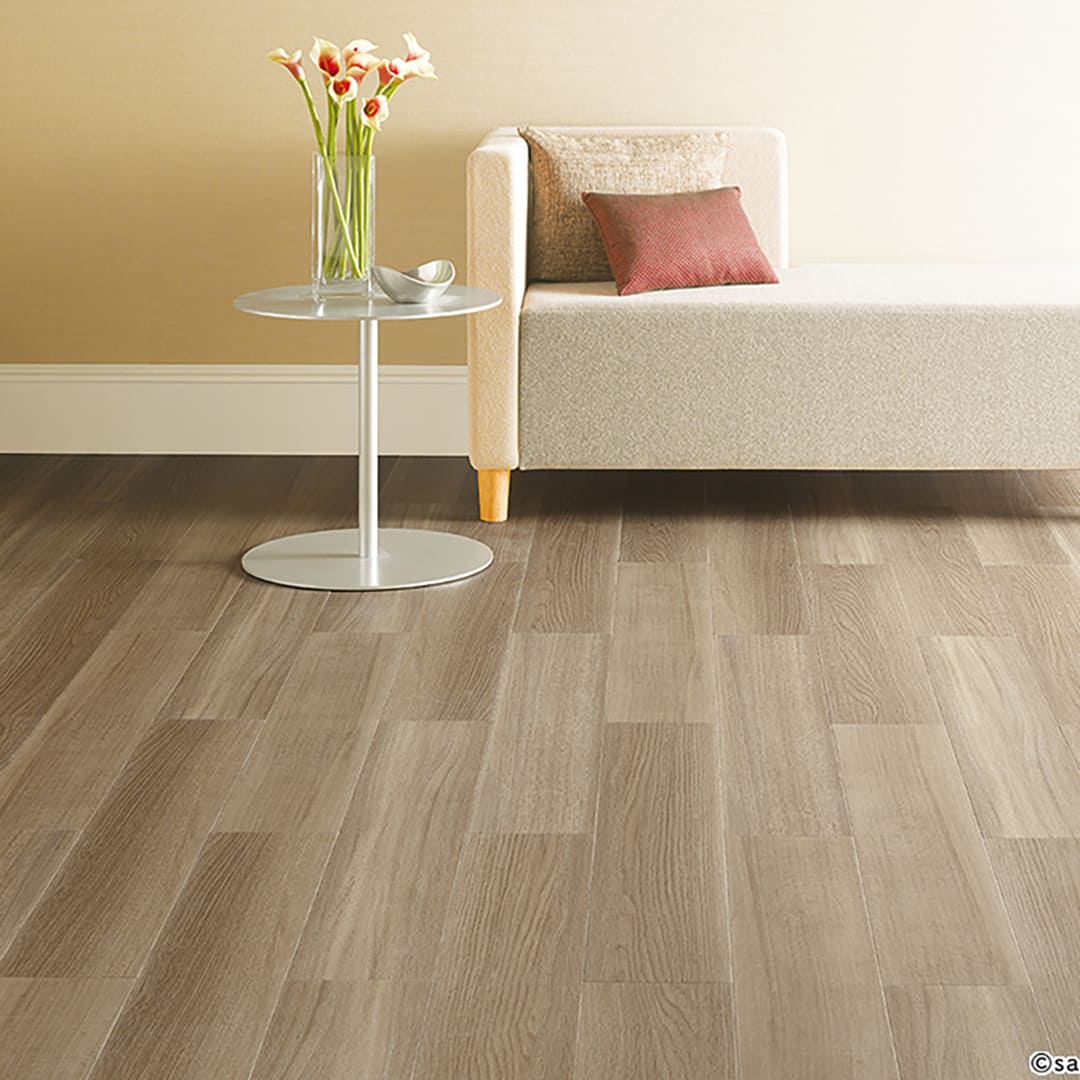 WD2021 フロアタイル（FLOOR TILE）ウッド ヨーロピアンオーク 152.4×914.4×2.5（mm）【ケース販売】24枚入 サンゲツ