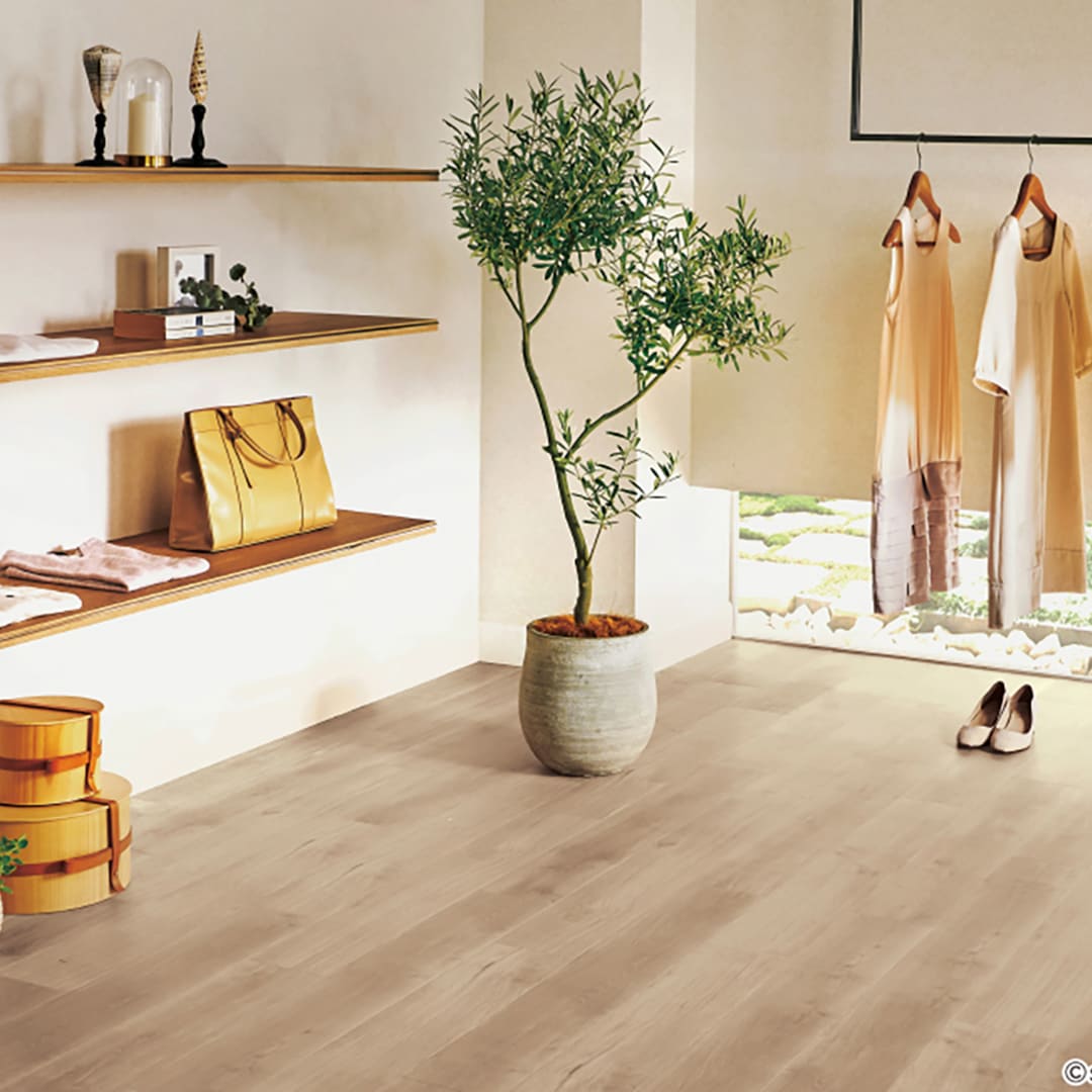 WD2027 フロアタイル（FLOOR TILE）ウッド リゼオーク 152.4×914.4×2.5（mm）【ケース販売】24枚入 サンゲツ