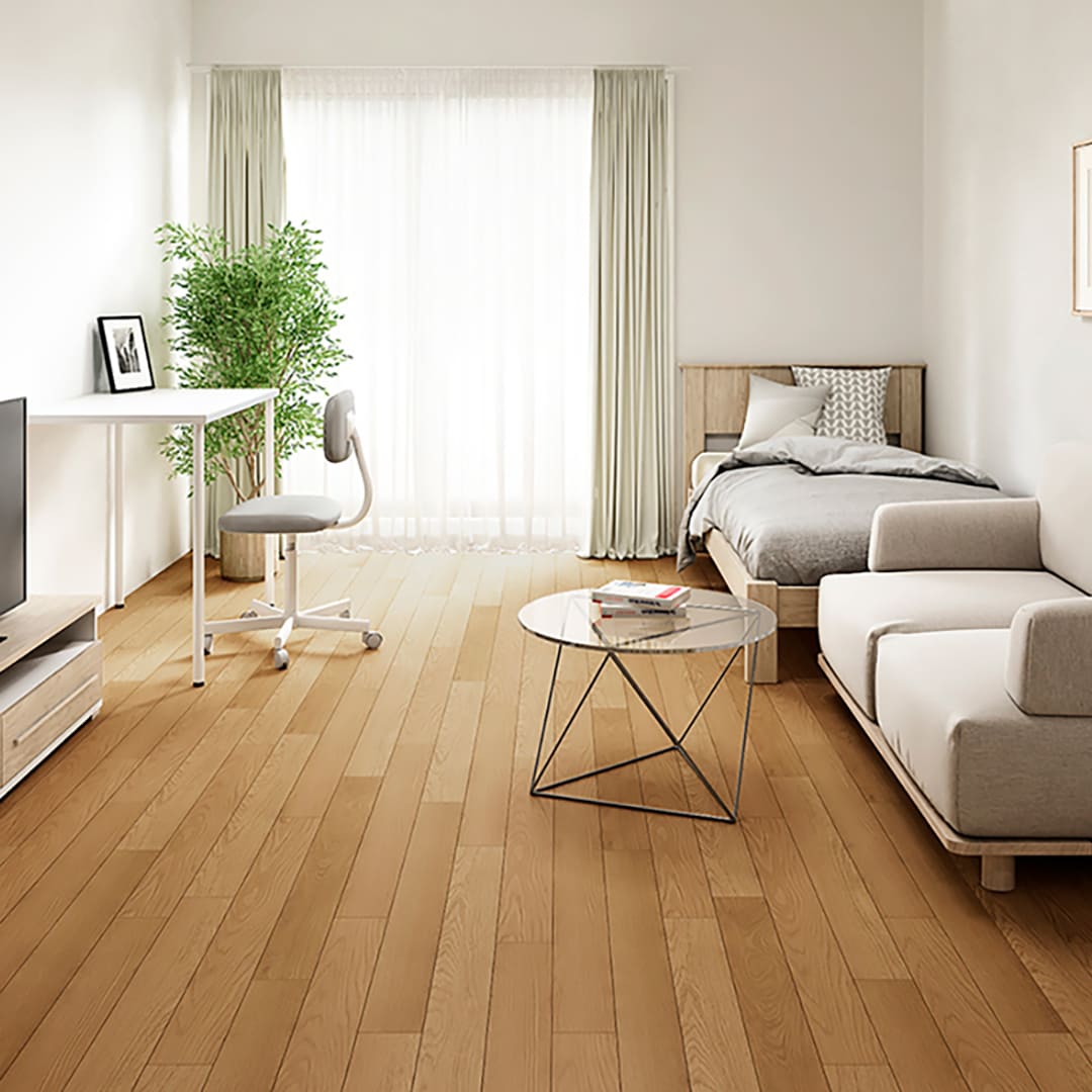 WD2033N フロアタイル（FLOOR TILE）ウッド スピンオーク 100×914.4×2.5（mm）【ケース販売】36枚入 サンゲツ