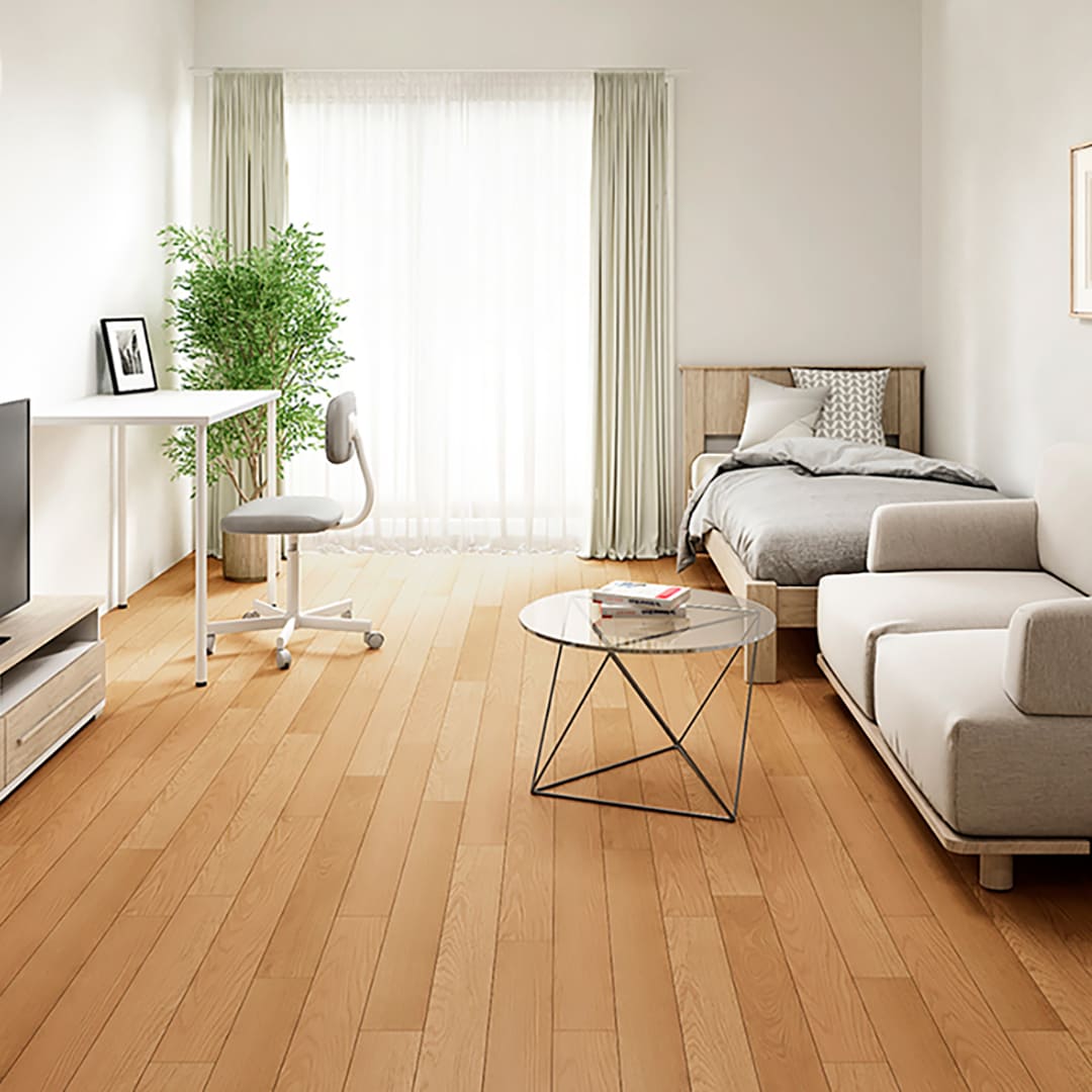 WD2034N フロアタイル（FLOOR TILE）ウッド スピンオーク 100×914.4×2.5（mm）【ケース販売】36枚入 サンゲツ