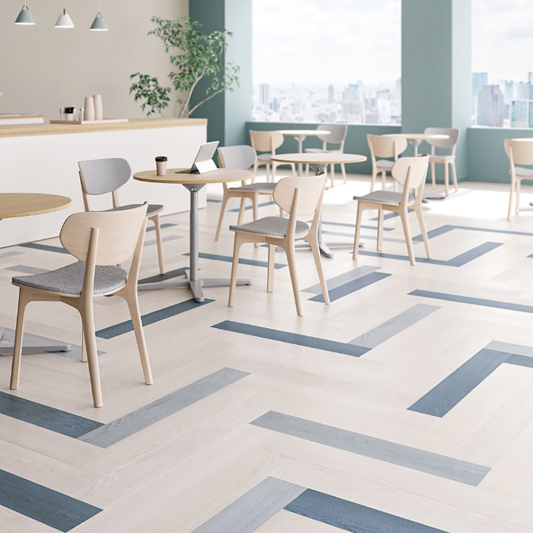 WD2045W フロアタイル（FLOOR TILE）ウッド スピンオーク 152.4×914.4×2.5（mm）【ケース販売】24枚入 サンゲツ