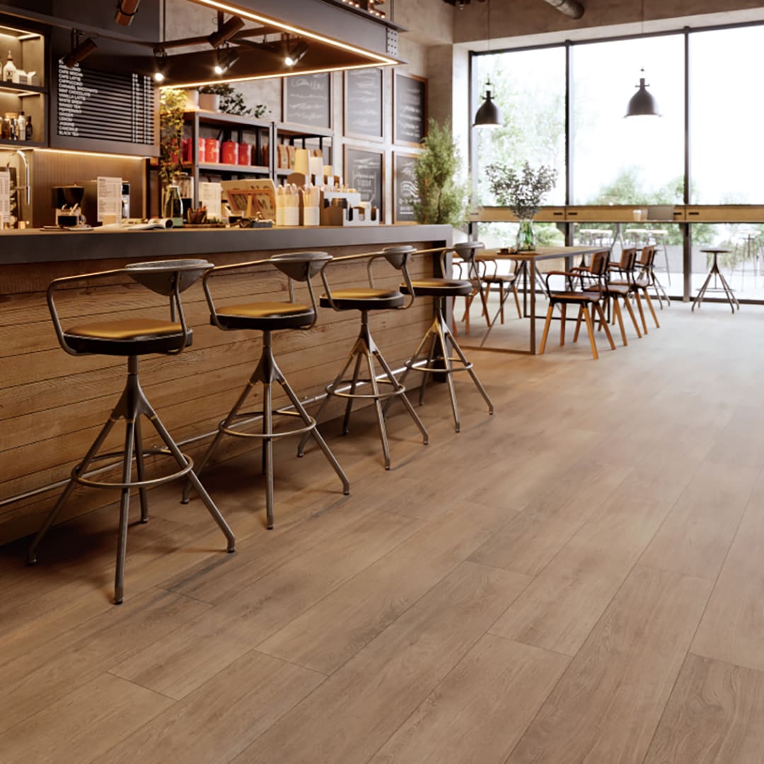 WD2061 フロアタイル（FLOOR TILE）ウッド ラルジュオーク 228.6×1219.2×2.5（mm）【ケース販売】12枚入 サンゲツ