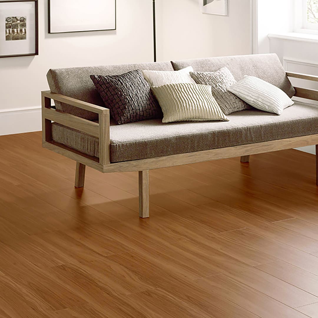WD2070 フロアタイル（FLOOR TILE）ウッド ウォルナット 152.4×914.4×2.5（mm）【ケース販売】24枚入 サンゲツ