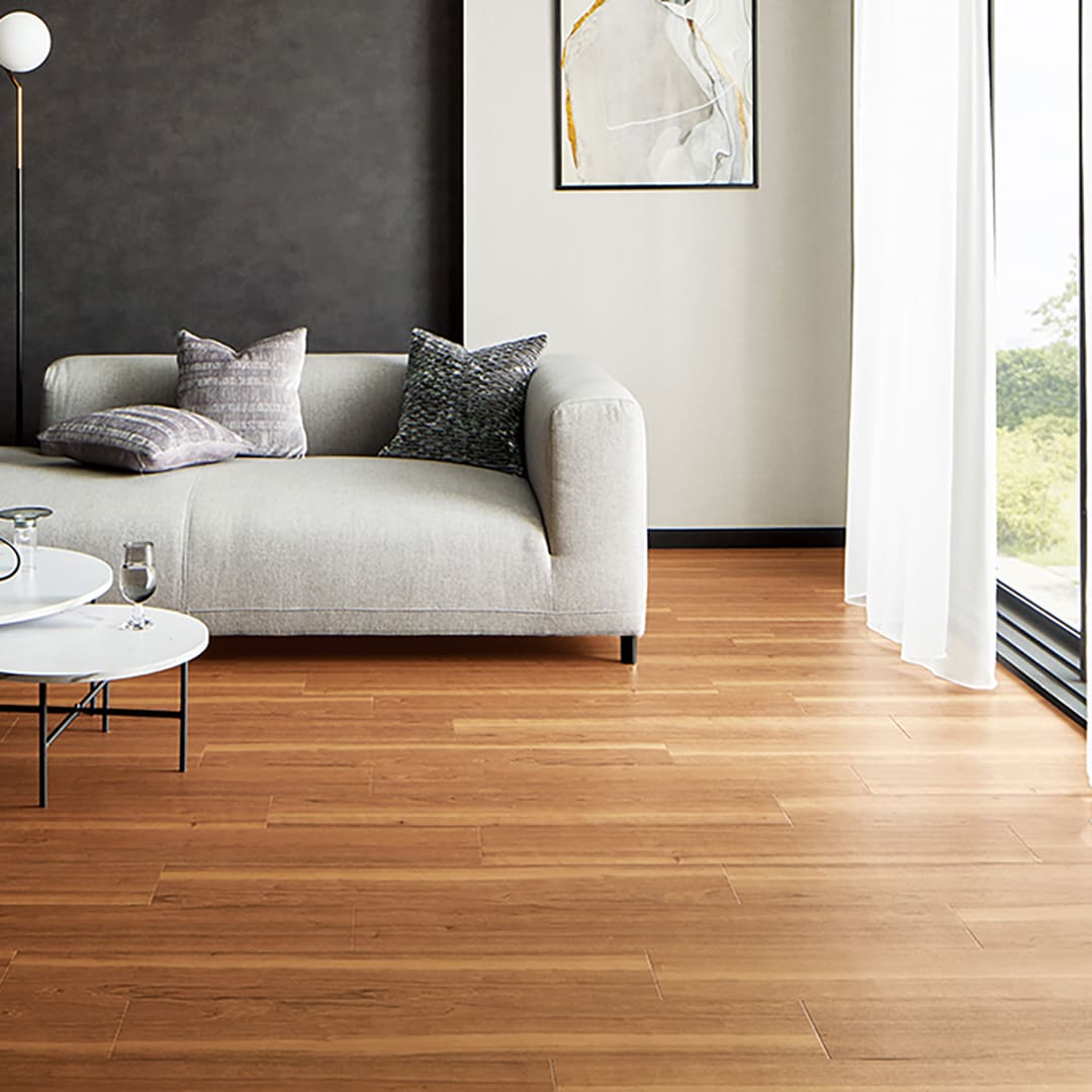 WD2084 フロアタイル（FLOOR TILE）ウッド ブラックチェリー 152.4×914.4×2.5（mm）【ケース販売】24枚入 サンゲツ