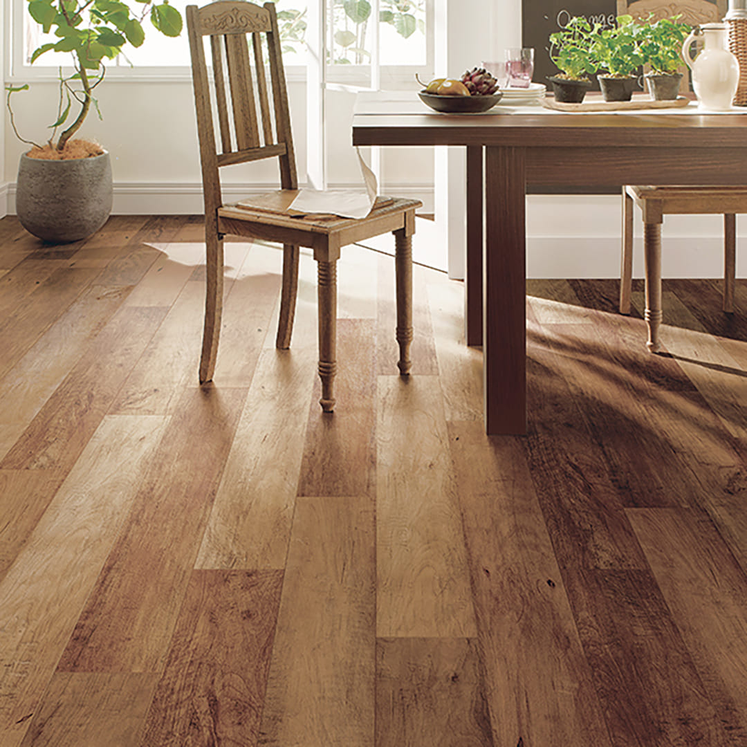 WD2088 フロアタイル（FLOOR TILE）ウッド ビンテージチェリー 152.4×914.4×2.5（mm）【ケース販売】24枚入 サンゲツ
