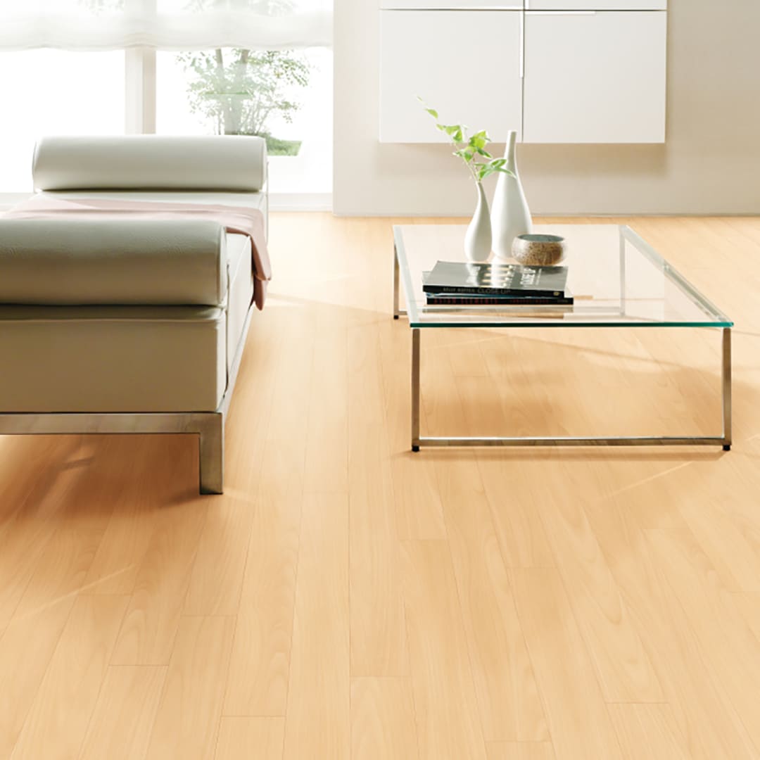 WD2089 フロアタイル（FLOOR TILE）ウッド ビーチ 100×914.4×2.5（mm）【ケース販売】36枚入 サンゲツ