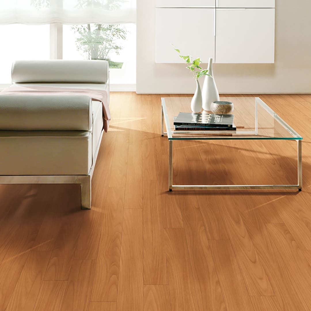 WD2091 フロアタイル（FLOOR TILE）ウッド ビーチ 100×914.4×2.5（mm）【ケース販売】36枚入 サンゲツ
