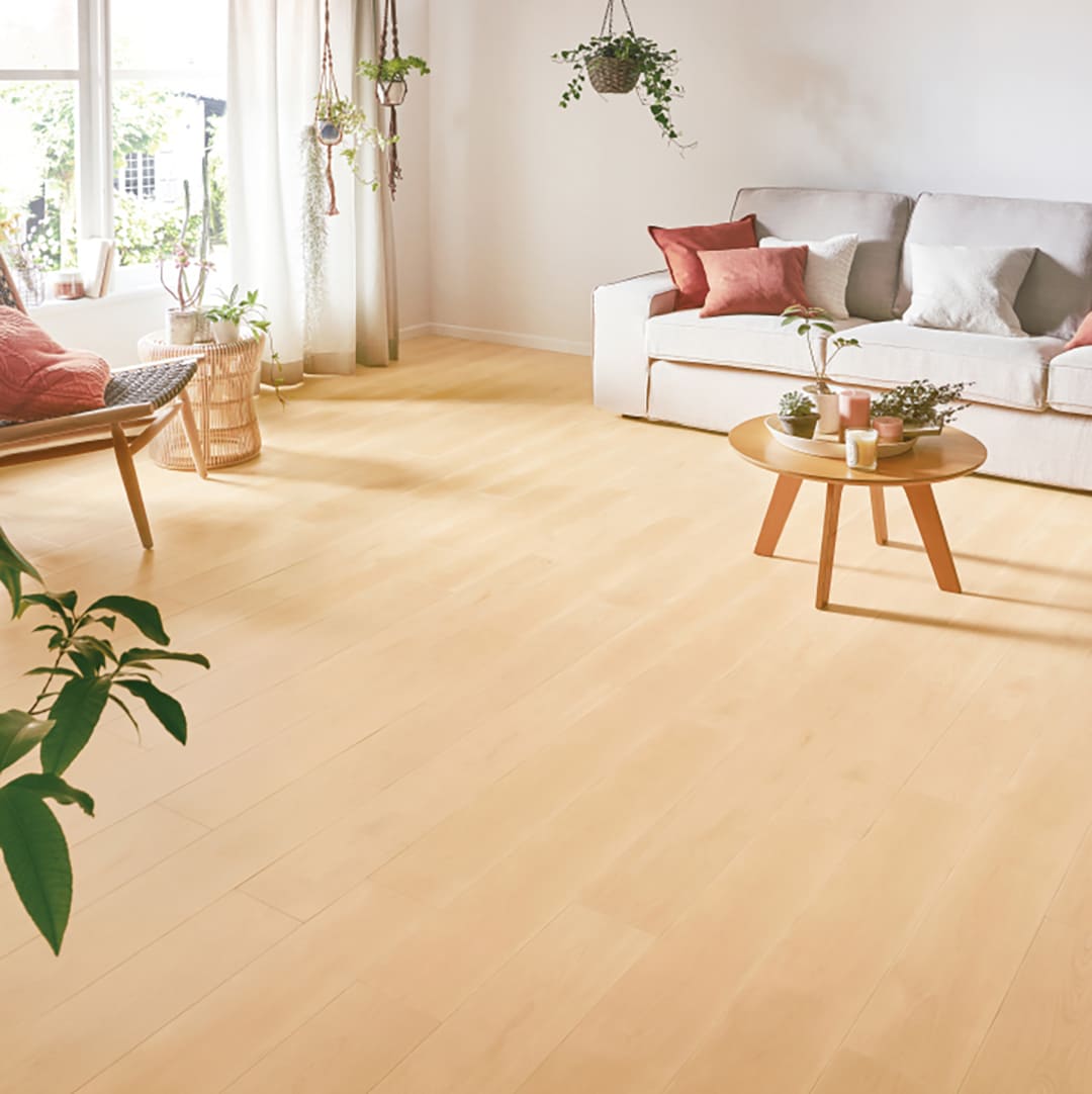 WD2092 フロアタイル（FLOOR TILE）ウッド セレナバーチ 152.4×914.4×2.5（mm）【ケース販売】24枚入 サンゲツ