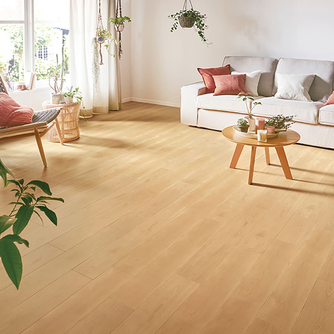 WD2093 フロアタイル（FLOOR TILE）ウッド セレナバーチ 152.4×914.4×2.5（mm）【ケース販売】24枚入 サンゲツ