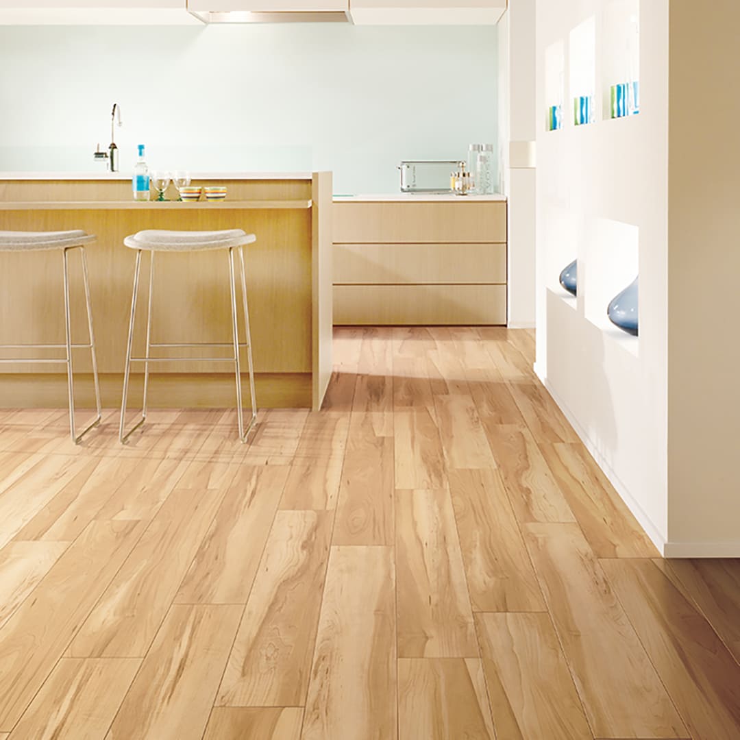 WD2098 フロアタイル（FLOOR TILE）ウッド シュガーメイプル 152.4×914.4×2.5（mm）【ケース販売】24枚入 サンゲツ