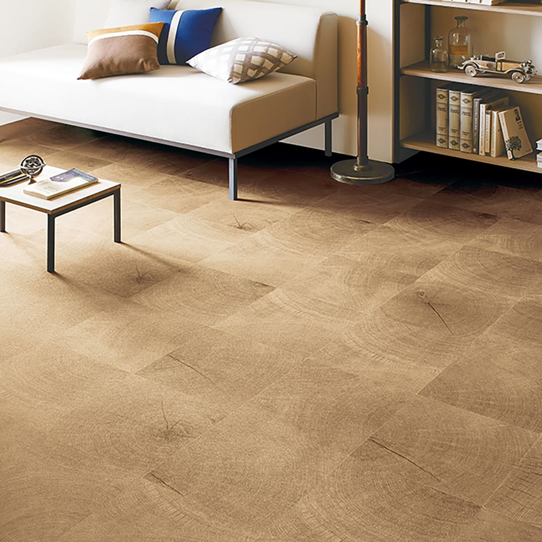 WD2100 フロアタイル（FLOOR TILE）ウッド スタンプウッド 304.8×304.8×2.5（mm） サンゲツ