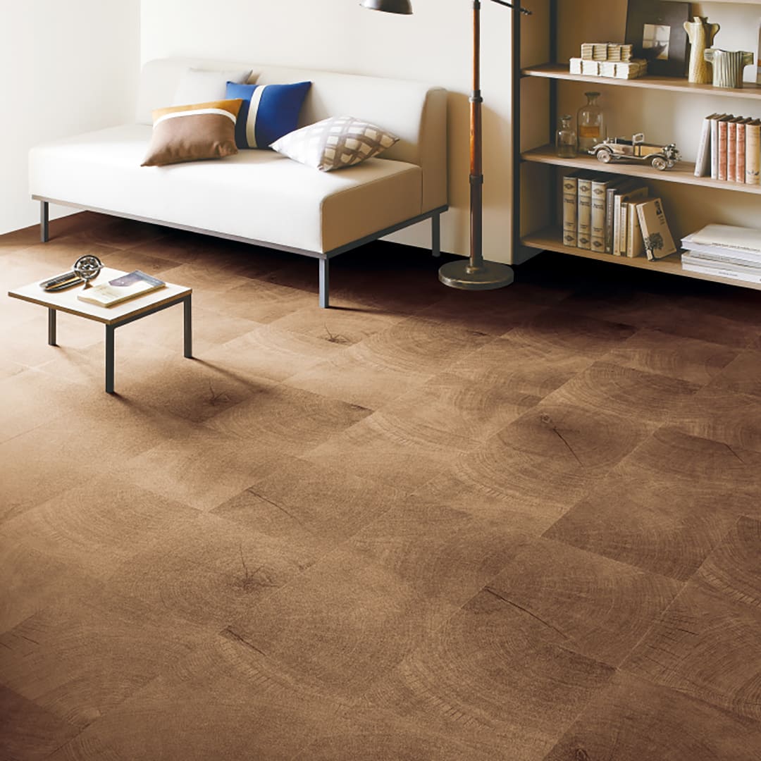 WD2101 フロアタイル（FLOOR TILE）ウッド スタンプウッド 304.8×304.8×2.5（mm） サンゲツ