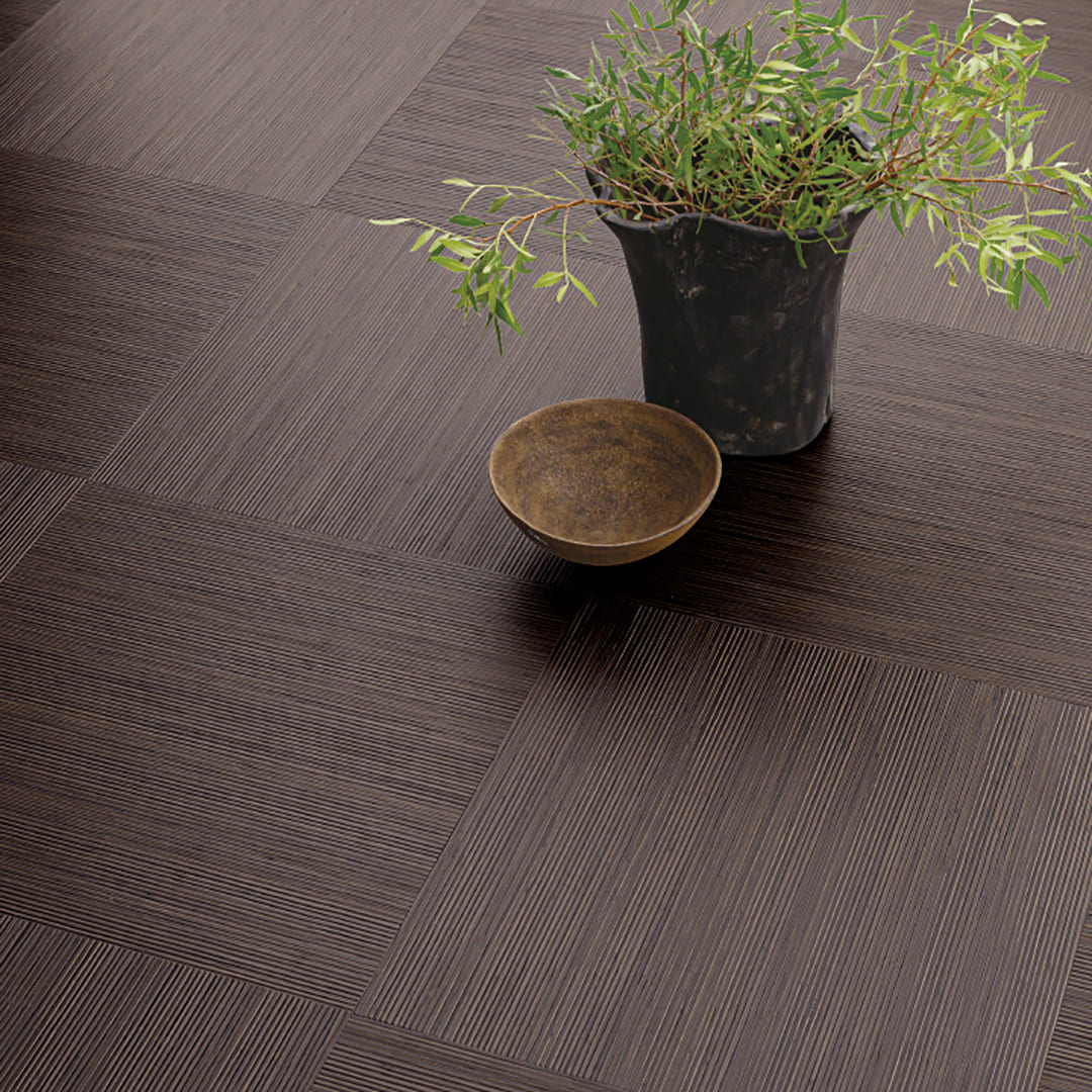 WD2109 フロアタイル（FLOOR TILE）ウッド 籐 457.2×457.2×2.5（mm） サンゲツ