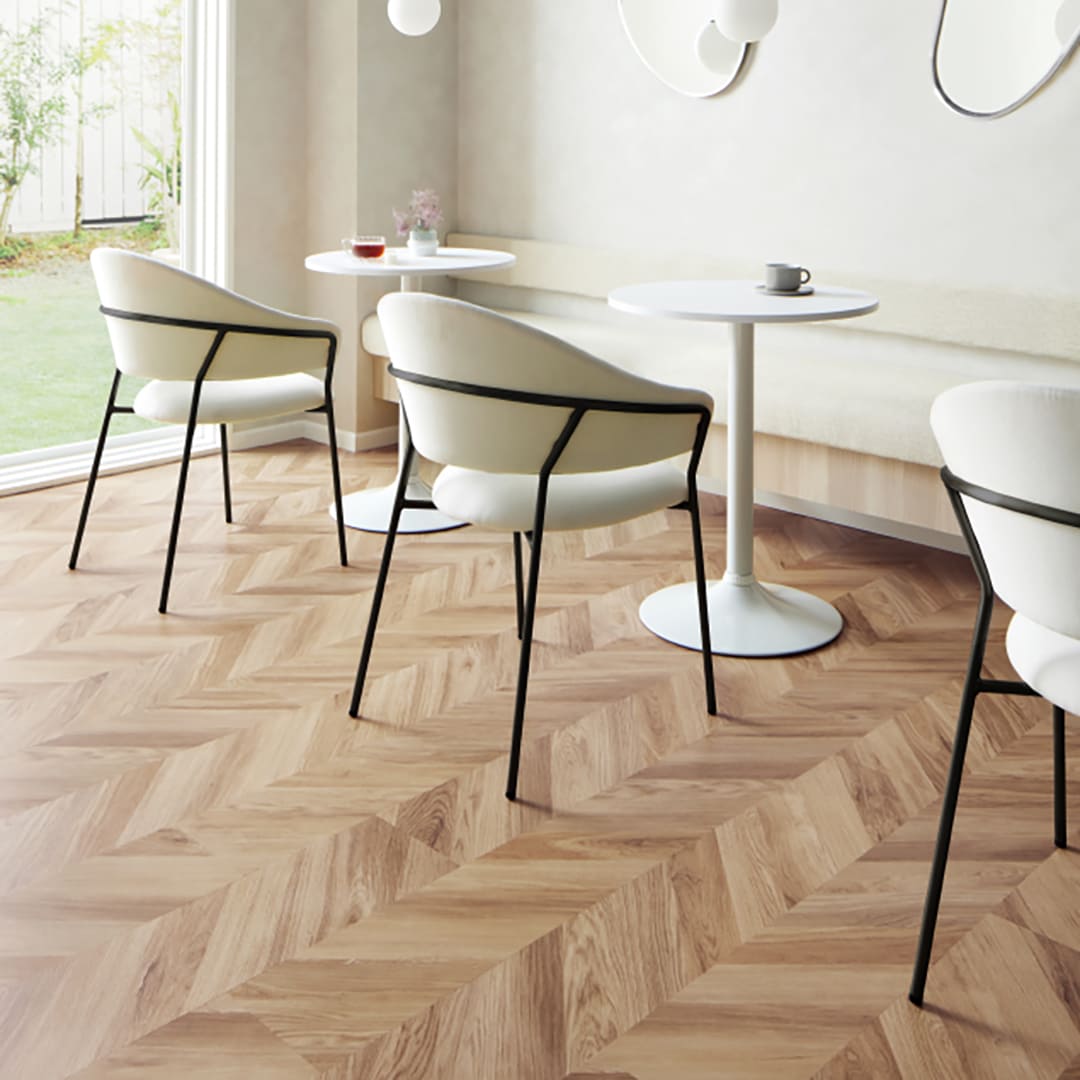 WD2113 フロアタイル（FLOOR TILE）ウッド フレンチヘリンボーン 203.2×1219.2×2.5（mm）【ケース販売】14枚入 サンゲツ
