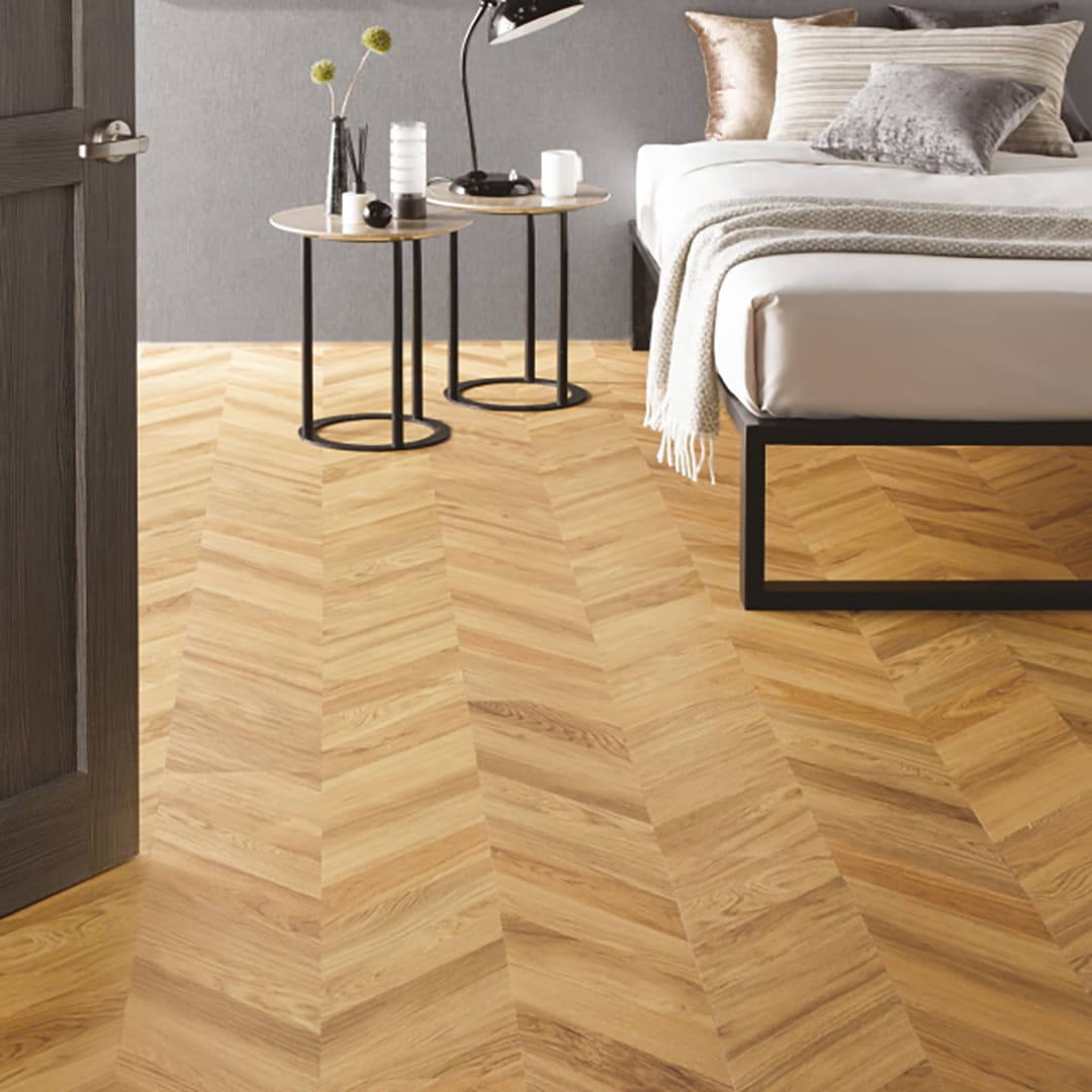 WD2114 フロアタイル（FLOOR TILE）ウッド フレンチヘリンボーン 203.2×1219.2×2.5（mm）【ケース販売】14枚入 サンゲツ