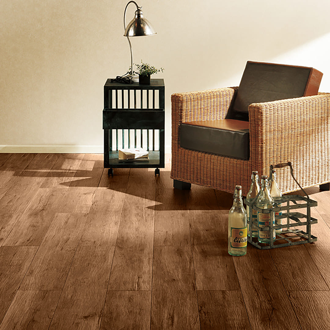 WD2136 フロアタイル（FLOOR TILE）ウッド ビンテージオーク 180×1200×2.5（mm）【ケース販売】15枚入 サンゲツ