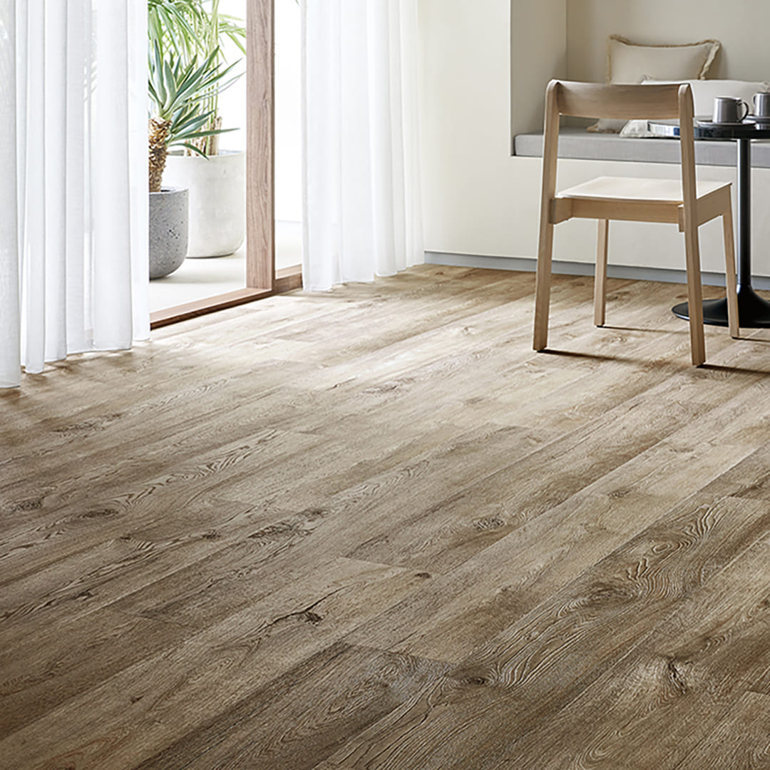 WD2145 フロアタイル（FLOOR TILE）ウッド ナッシュビルオーク 214×1498×2.5（mm）【ケース販売】10枚入 サンゲツ