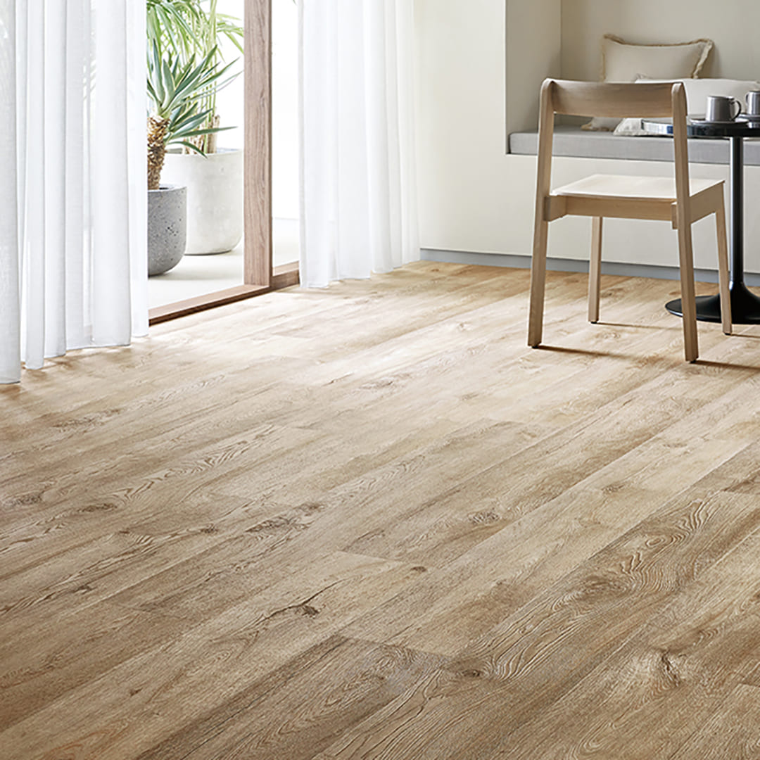 WD2146 フロアタイル（FLOOR TILE）ウッド ナッシュビルオーク 214×1498×2.5（mm）【ケース販売】10枚入 サンゲツ