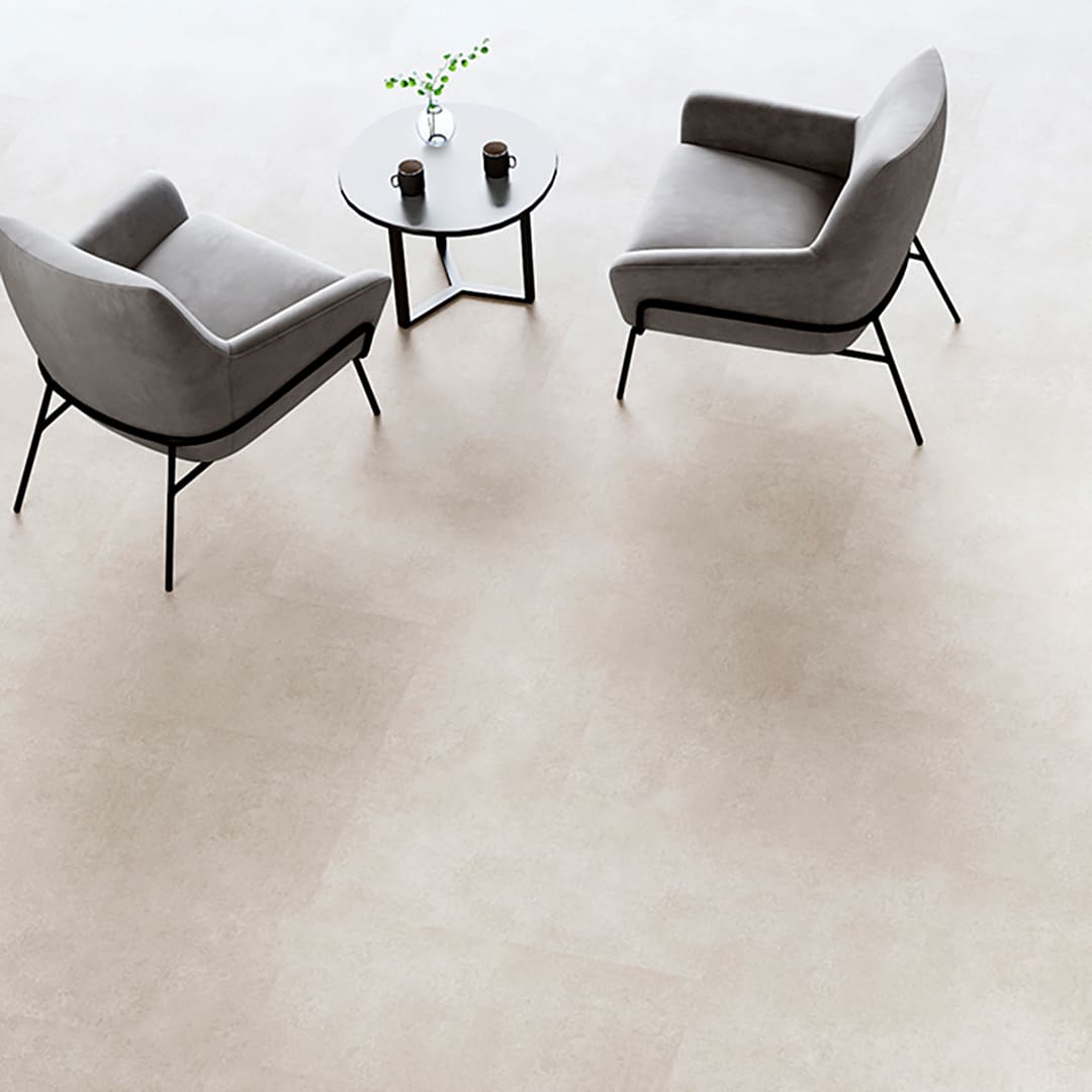 IS2023 フロアタイル（FLOOR TILE）ストーン＆アクセント アシュート 457.2×457.2×2.5（mm） サンゲツ