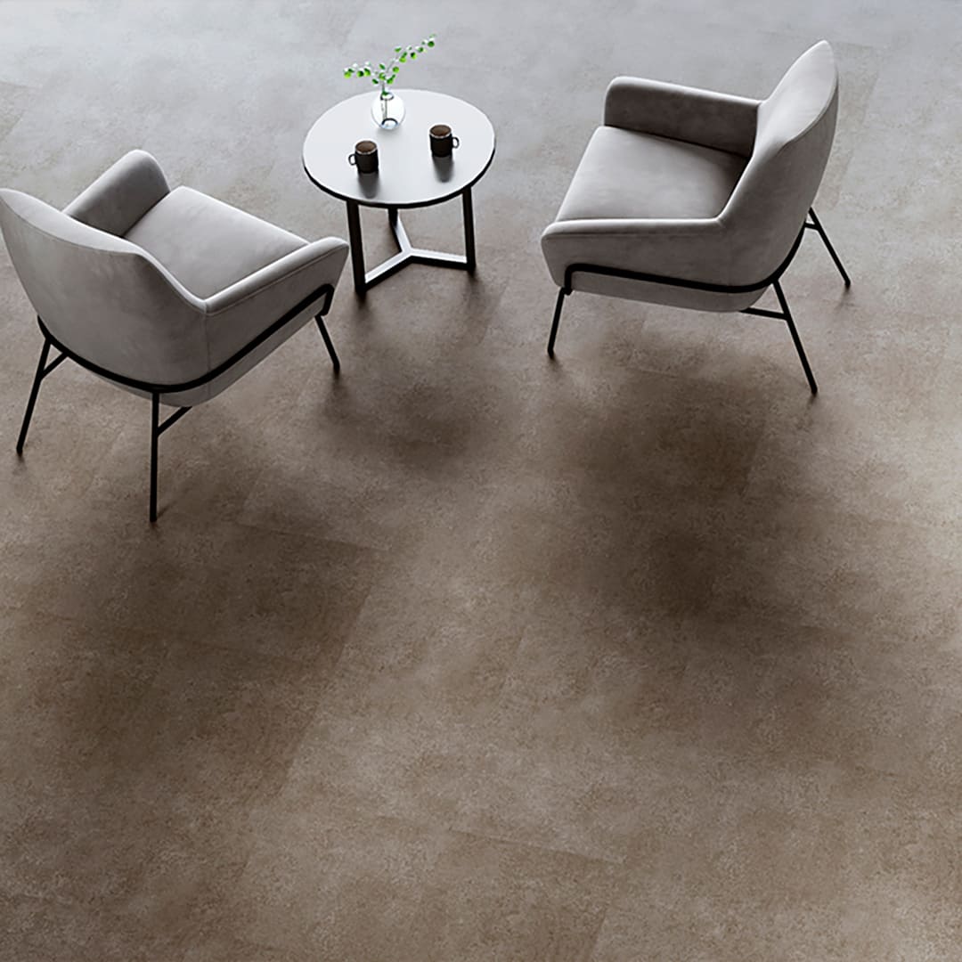 IS2026 フロアタイル（FLOOR TILE）ストーン＆アクセント アシュート 457.2×457.2×2.5（mm） サンゲツ