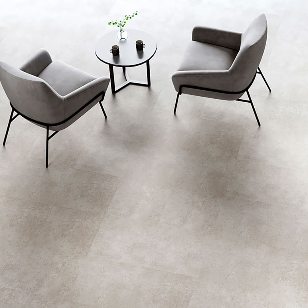 IS2027 フロアタイル（FLOOR TILE）ストーン＆アクセント アシュート 457.2×457.2×2.5（mm） サンゲツ