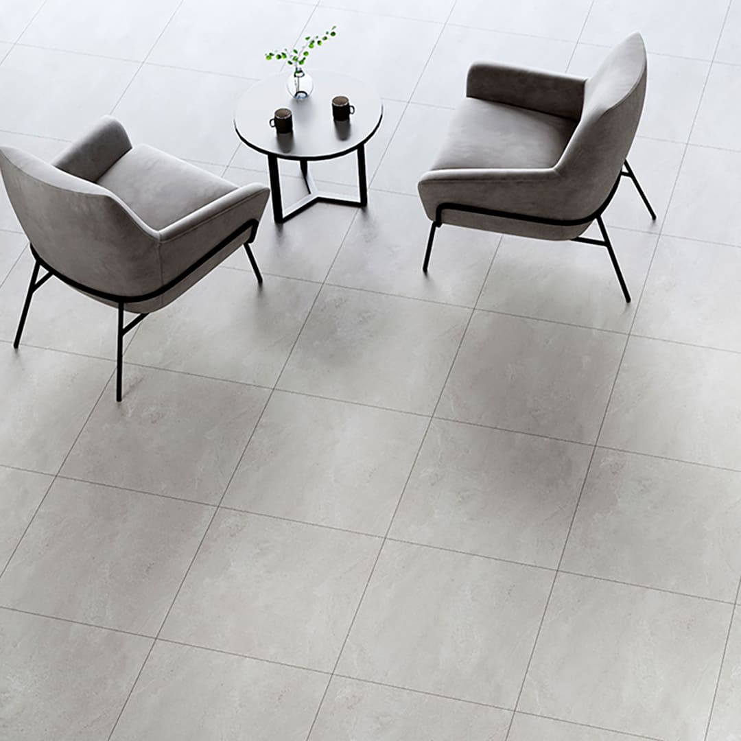 IS2030A フロアタイル（FLOOR TILE）ストーン＆アクセント モルテストーン 609.6×609.6×2.5（mm） サンゲツ