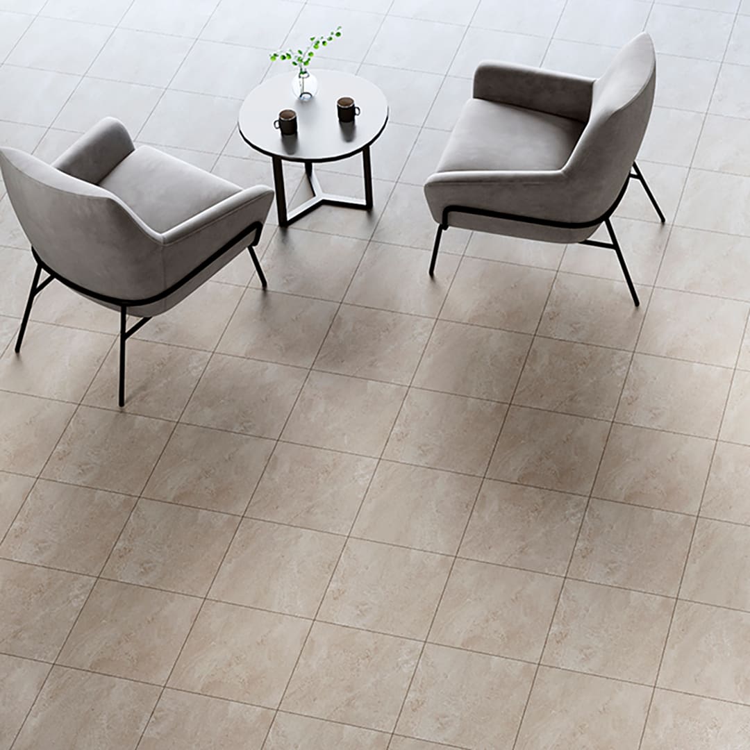 IS2031C フロアタイル（FLOOR TILE）ストーン＆アクセント モルテストーン 457.2×457.2×2.5（mm） サンゲツ