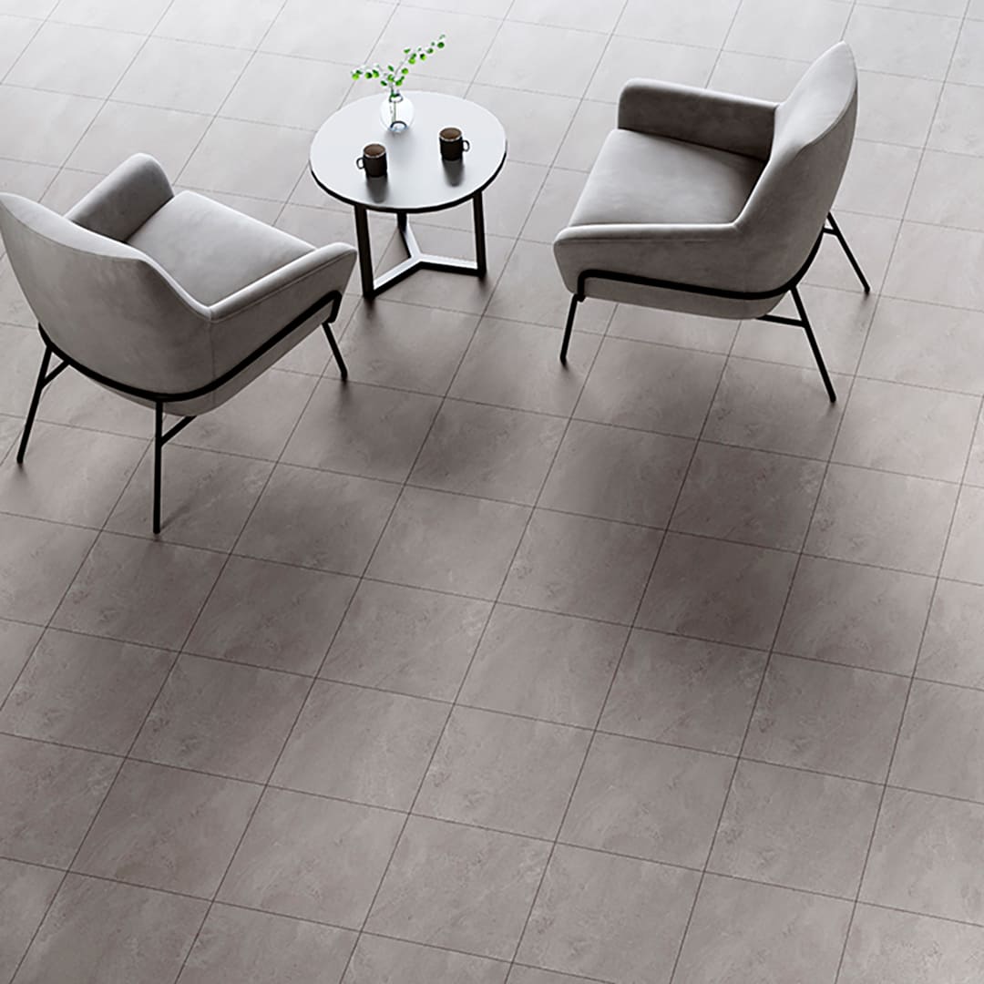 IS2032C フロアタイル（FLOOR TILE）ストーン＆アクセント モルテストーン 457.2×457.2×2.5（mm） サンゲツ